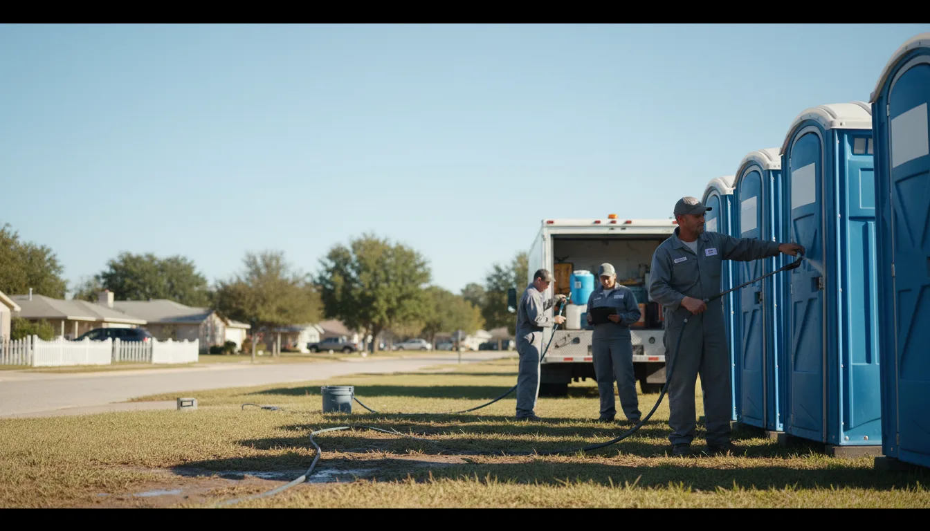 Long-Term Portable Toilet Rental in Batesville, MS near me